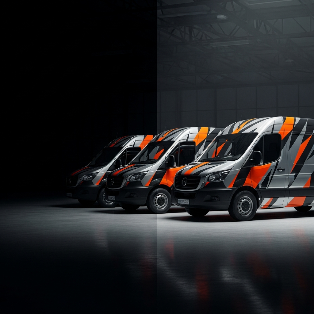 Commercial Fleet Wrap